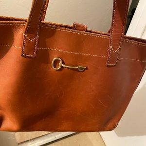 Beautiful leather hobo hand bag